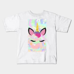 Pastel Unicorn Kids T-Shirt